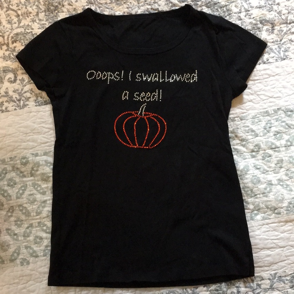 Fall Halloween Pumpkin Maternity shirt